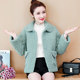 Special version of Taobao off-code brand women's new product fat mm slimming belly-covering large size lamb's wool jacket special sale at a loss