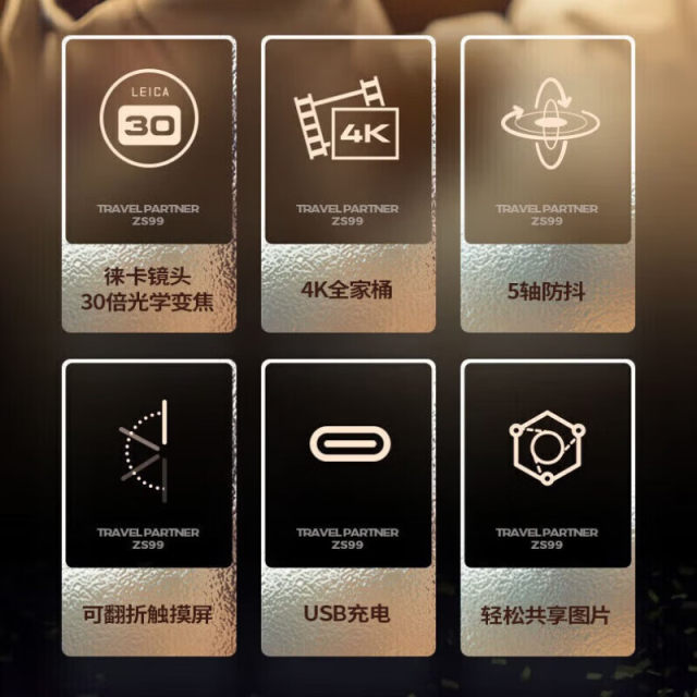 Panasonic ZS99 telephoto digital camera pocket compact portable zoom concert instrument