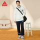Peak style 6371 sound wave casual shoes men 2023 spring and summer retro cushioning soft sole heightened couple dad shoes women