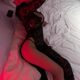 Pajama women's high-end large size lace suspender nightgown summer ice silk thin couple's mood interesting underwear