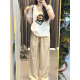 White front shoulder short sleeves large size women's fat mm loose T-shirt for women 2025 new bamboo joint cotton v-neck top summer women's clothing
