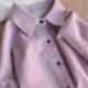 Lazy and relaxed corduroy shirt for women 2025 autumn new loose and versatile casual style long-sleeved shirt jacket