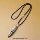 High-end pendant lanyard high-end fixed necklace rope twelve zodiac guardian angel dzi beads vertical wear for men and women