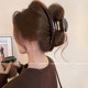 Extra large size grab clip women's hair volume and high-end 2025 new high-end early autumn hair clip back head shark chuck headdress