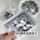 Silver star sequins ins wind and high appearance card bag DIY decoration filling ornament decoration accessories patch