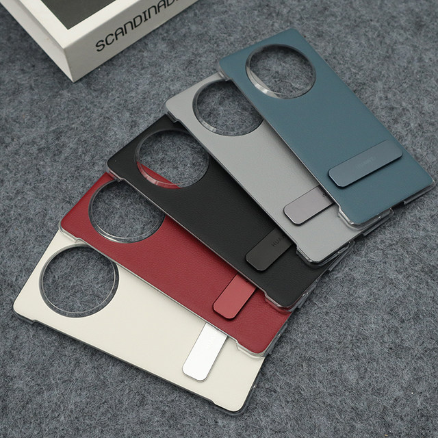 Suitable for Huawei matex5 original mobile phone case rotating bracket Matex6 folding screen official original same style collector's version ultra-thin frameless genuine leather protective case x3 simple business authentic rear case