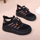 2025 Winter New Old Beijing Cotton Shoes Women's Velvet Thickened Warm Anti-Ski Ground Boots One-Step Mom Cotton Boots