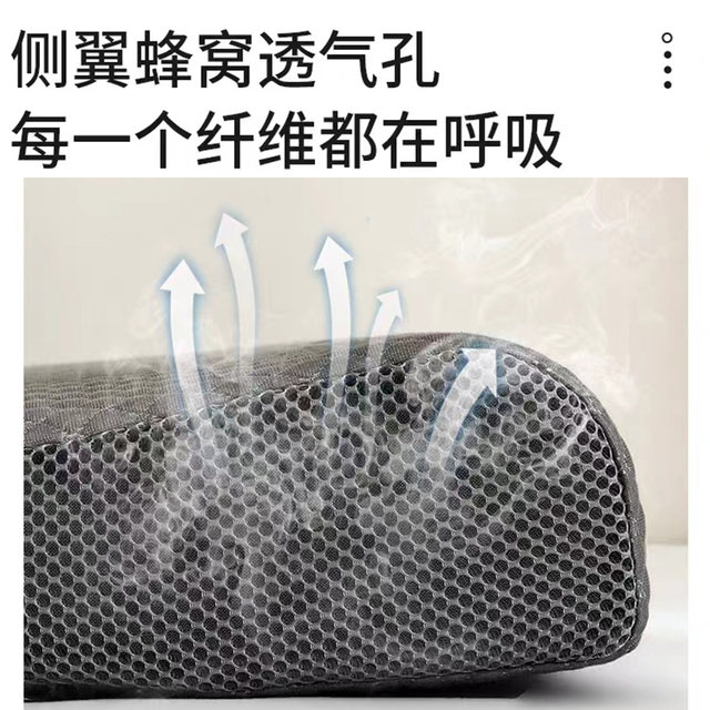 Anti-salat and anti-head oil latex pillowcase memory pillow core Thai rubber pillow protector 40x60cm isolation layer