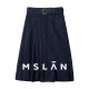 MSLAN Spring Commuter Workplace Skirt Skin-friendly Semi-Elastic Mid Skirt MFCE8209