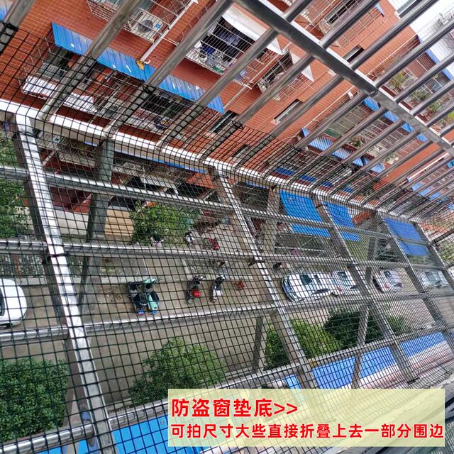 Anti-theft windows closed for cat and mouse-proof wire mesh balcony anti-rust metal protective grid Children's safety protection net