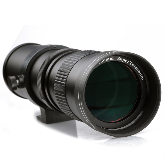 Lightdow 420-800mmF8.3 Telephoto Lens Manual Focus Full Frame Telephoto Lens SLR Mirrorless