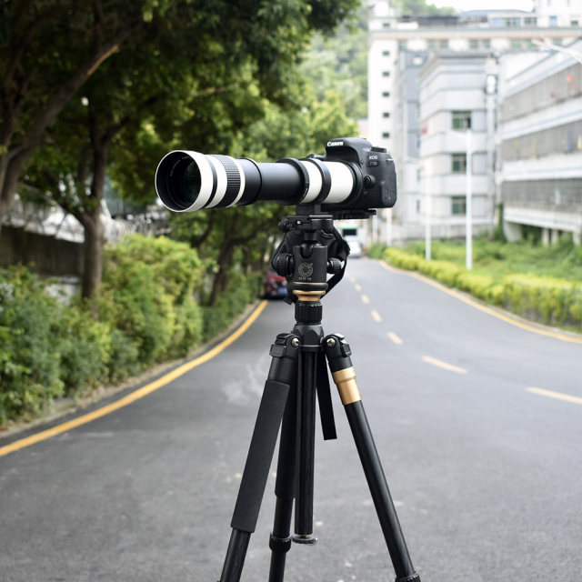 Lightdow 420-800mmF8.3 Telephoto Lens Manual Focus Full Frame Telephoto Lens SLR Mirrorless