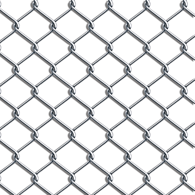 Hot-dip galvanized chain link fence, iron wire guardrail, fence protective net, steel wire breeding cattle, sheep and pig fence orchard enclosure net
