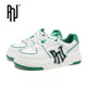 pnj official flagship store genuine men and women couples retro casual sneakers low-cut thick soles heightening senior NY shoes