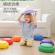 Springbuds Rainbow Crossing River Stone Children's Balance Sensor Training Kindergarten Home Indoor Crossing Bridge Educational Toys