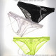 GX3 Series Sheer COLOR Bikini Men's Transparent Sexy Swimming Bottoms 1 Pack
