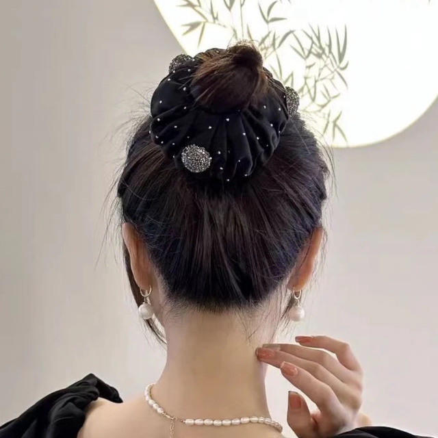 Gypsophila balls hair artifact hairpin headdress 2024 new high-end hair clip hair accessories for women
