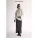 'Broken Faith' Original ripped knitted alpaca wool blend sweater for women's loose lazy tops winter
