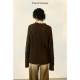 'Broken Faith' Original ripped knitted alpaca wool blend sweater for women's loose lazy tops winter
