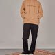 
ZEGP Daily Casual American High Street Multi-Pocket Work Pants Men and Women Trendy Brand Hip Hop Loose Casual Wide Leg Trendy