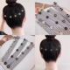 Hair cutting artifact 2025 new butterfly camellia slap hair clip for women's back of head fixed combing hair card