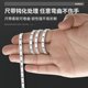 Mini small tape measure portable tape measure small household 2-meter steel tape measure portable keychain measuring meter ruler small ruler