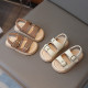 Girls open-toed sandals 2025 summer new style boys simple shoes children's soft sole sports beach shoes toddlers