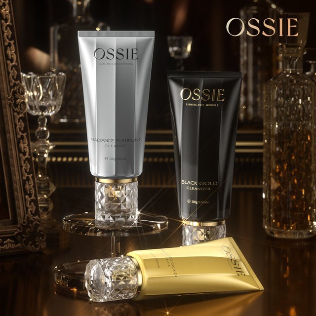 OSSIE Diamond Moisturizing Soothing Deep Cleansing Fine Foaming Cleanser E11