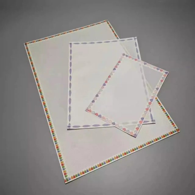 Wrapped bean ironing cloth baked matte soft light transparent handmade DIY high-scalding and hot-scalding bean paper reused