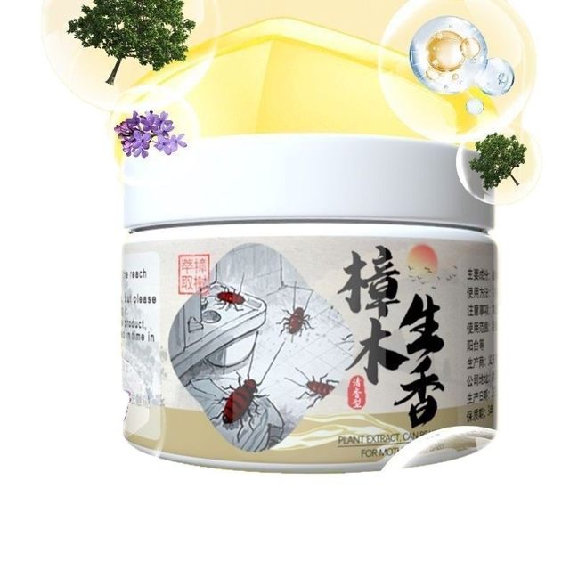 New concept anti-cock gel mother and baby can use it to drive away cockroaches without fire aromatherapy camphor wood aromatherapy