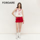 
FORDARE/Fu Die 25 spring and summer sports pleated cake skirt for women