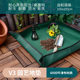 Gardening floor mat Oxford cloth balcony soil mat change basin waterproof thickening tool planting flowers change flowers and mixing soil and growing flowers
