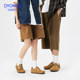 DYOWOZ/Dongyuan Monozaku real cork Birkenstock shoes, all-inclusive fashion casual men's and women's flat Japanese couple shoes