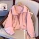 
Short hooded jacket for women in spring and autumn 2025 new spring super beautiful loose casual thin work jacket top