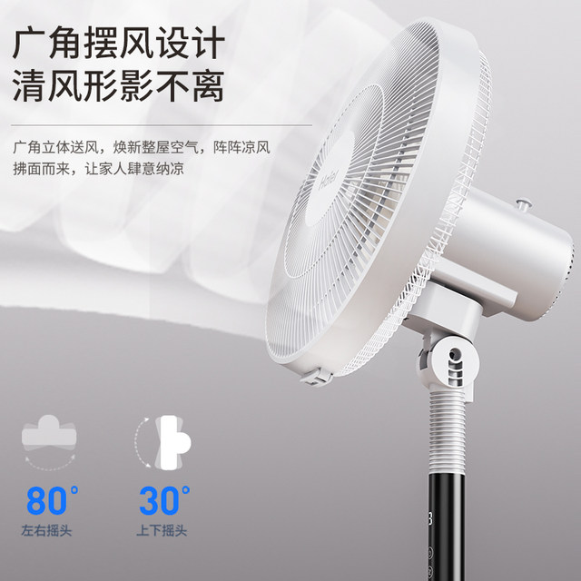 Haier Electric Fan Fan Fan Fang Fang Fang Mid -style Overture Strong Strong Holding Head House Energy Sales Fan
