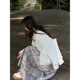 All-match splicing wasteland style wool skirt for women in autumn and winter 2025 slim plaid small a-line cake long skirt