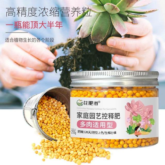 Flower fertilizer valley succulent fertilizer slow-release nutrient granules for household flowers and green plants nitrogen, phosphorus and potassium long-acting compound controlled-release fertilizer