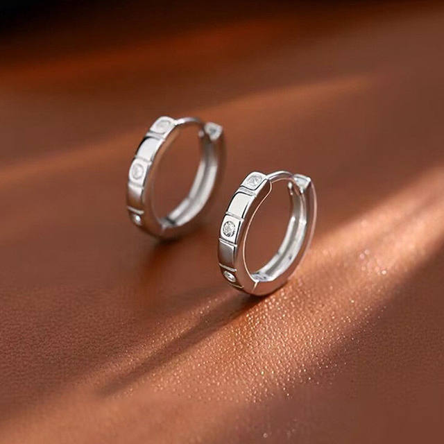 Men's niche design light luxury high-end earrings unique new popular earrings earrings earrings temperament ear buckles