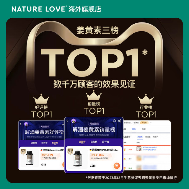 
Bayer Germany NatureLove High Content Organic Curcumin