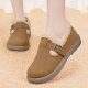 Old Beijing cotton shoes for women in winter 2025 new Doudou mother shoes warm non-slip plus fleece snow boots thickened cloth shoes