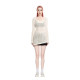 BM sweater women's 2025 new winter round neck hollow pure and sexy hot girl slim and long sleeve knitted base shirt
