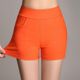 Wear white tennis leggings thin S cotton tight shorts women's candy color casual sports three-quarter pants hot pants
