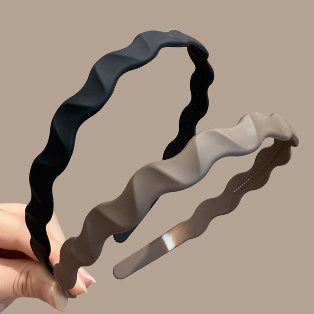 Face washing headband men's invisible non-slip head high skull anti-slip boys' back headband sports hairpin headgear