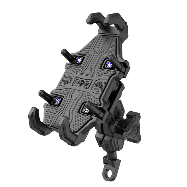 Suitable for Qingqi Suzuki UY125 mobile phone holder uu takeaway rider electric motorcycle shockproof and anti-theft navigation bracket