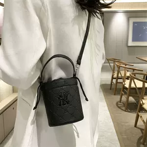 Louis Vuitton Chalk Nano Bag Monogram Shadow Black in Calfskin