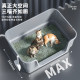 Cat litter box, extra large toilet, sand basin, large, large, giant anti-splash special basin, 80cm giant Macin