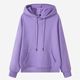 Semir versatile hooded loose sweatshirt 2025 spring new slim men and women's same sports top women's jacket