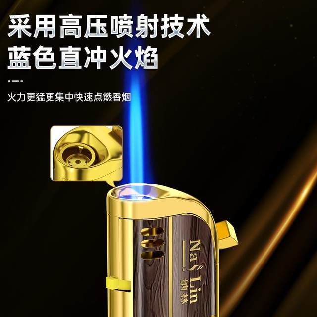 50 metal windproof lighter 2025 new genuine durable high-value inflatable wholesale custom printed words