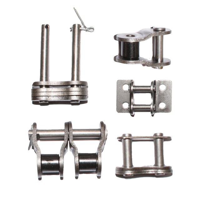 Industrial chain joint 2 minutes 3 minutes 06B4 minutes 08B5 minutes 10A6 minutes 12A1 inch single and double row roller link head bend