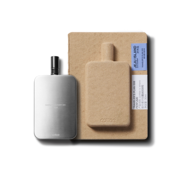 cottee perfume Bangkok Jeju Island Tana Island Tokyo Singapore Sinsheim Traveler Plan scent test